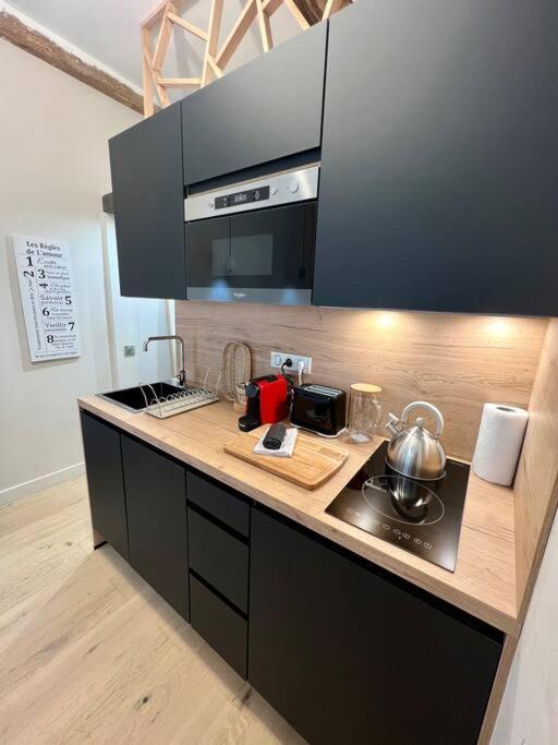 Antibes Cute Duplex Studio Buitenkant foto