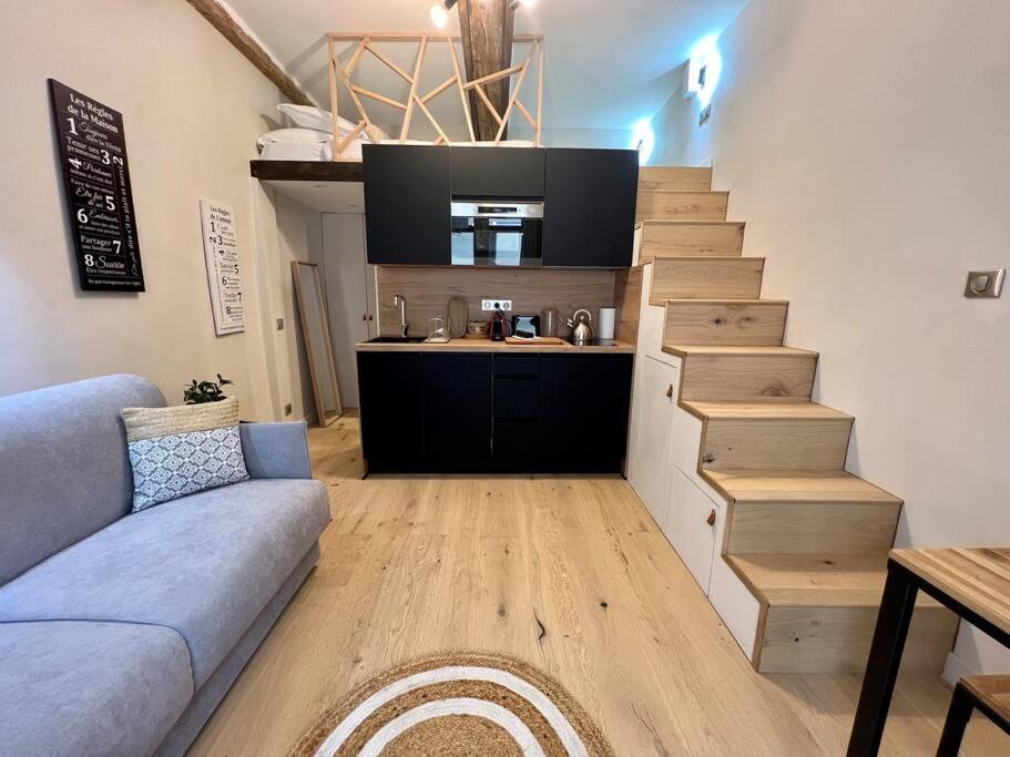 Antibes Cute Duplex Studio Buitenkant foto